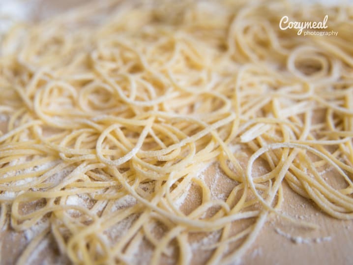 making Spaghetti