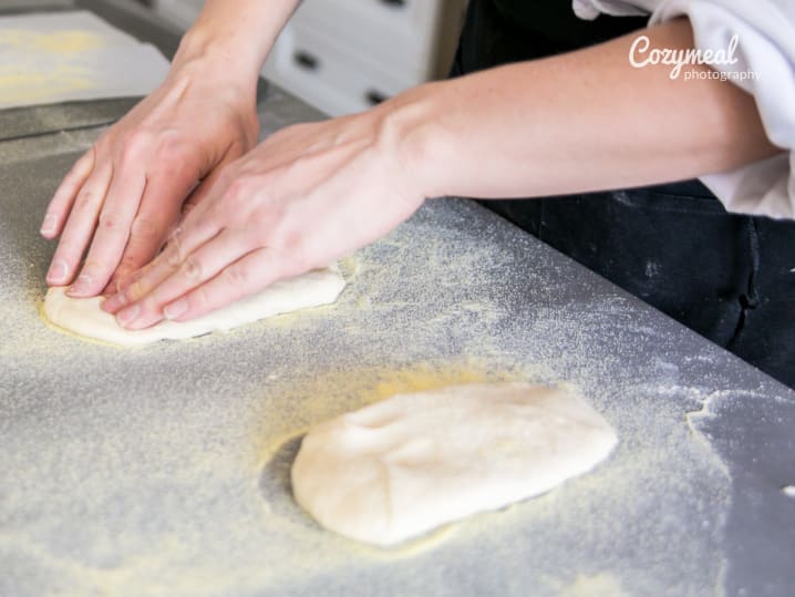 making flatbread