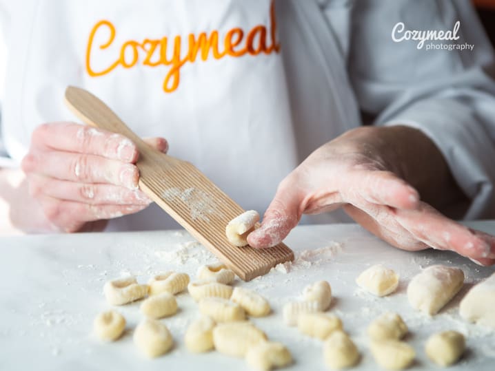 making gnocchi