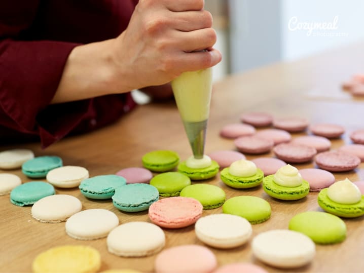 making macarons