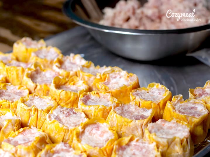 making shumai