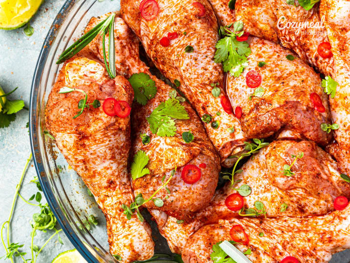 marinating chicken