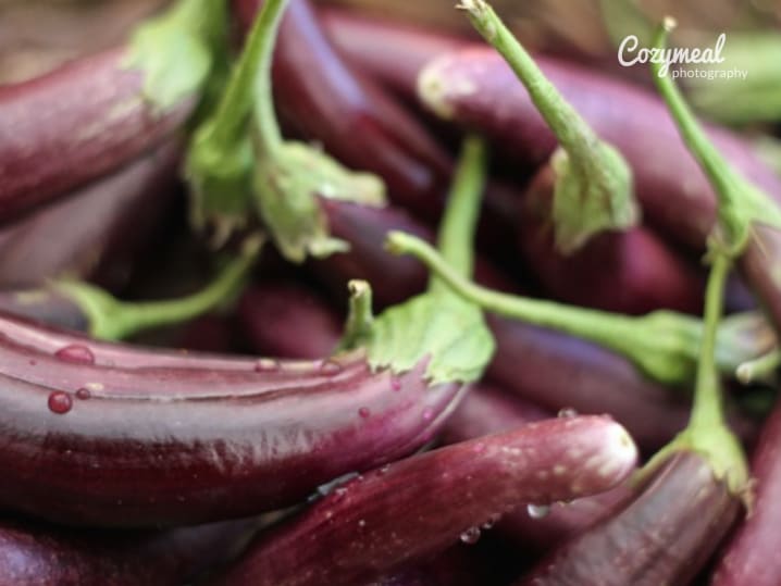 eggplant at farmers market