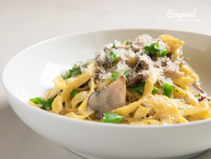 mushroom fettuccine