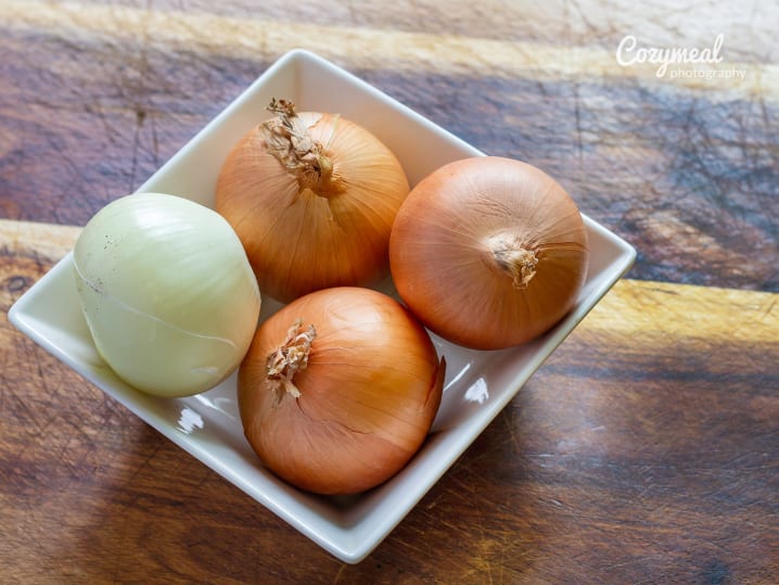 onions for french onion soup