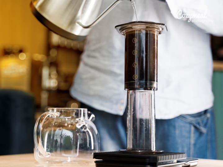 Online Coffee Class Three Ways to Brew AeroPress Coffee Cozymeal