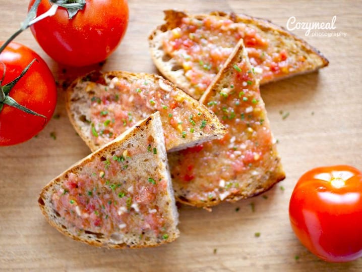 pan con tomate