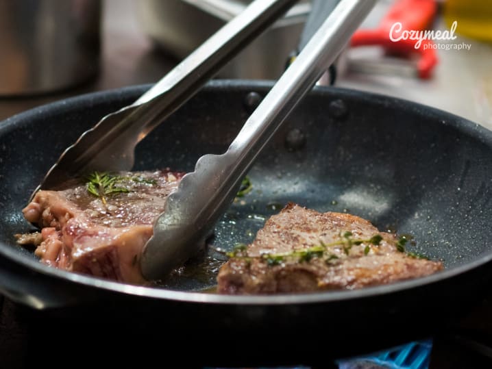 pan fried steak