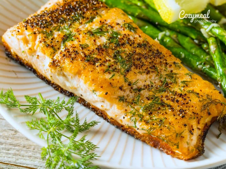 pan seared salmon