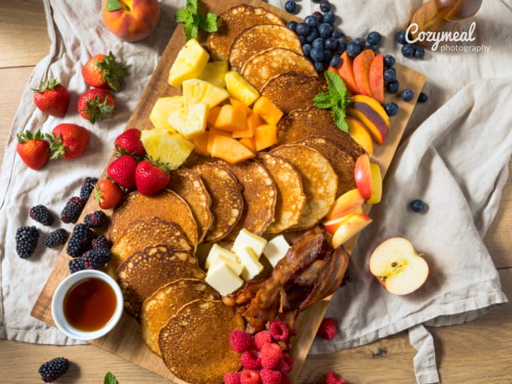 pancake charcuterie board