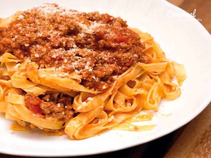 pasta bolognesa