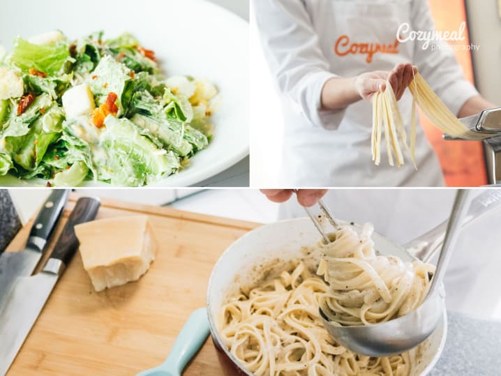 pasta cooking class