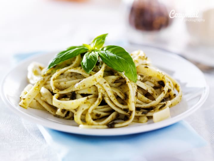 pasta with pesto
