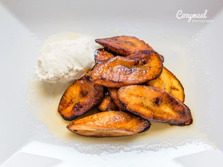 plantain flambe