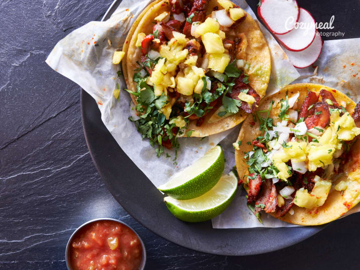 pork tacos with pineapple