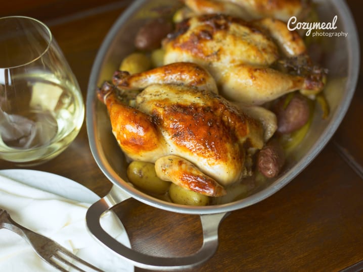 roasted cornish hen