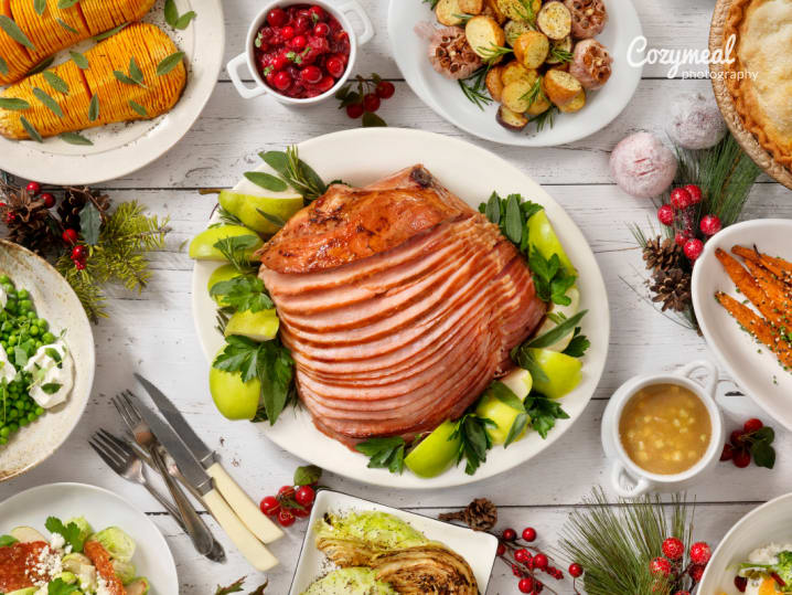 holiday ham dinner #2