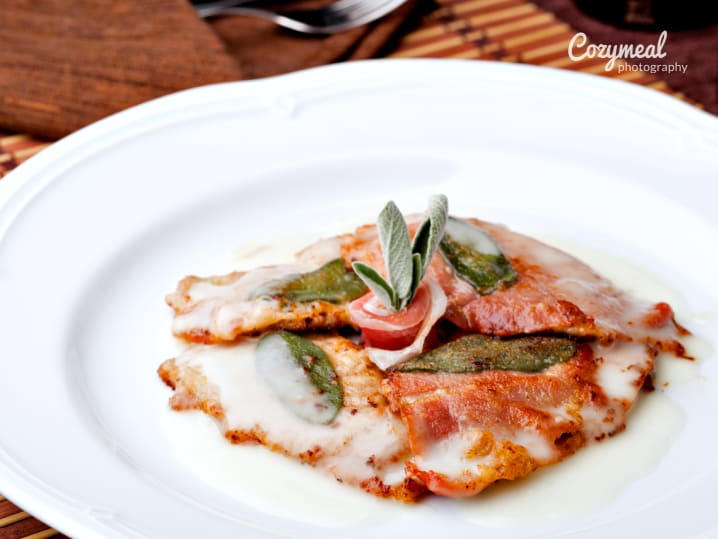 chicken saltimbocca