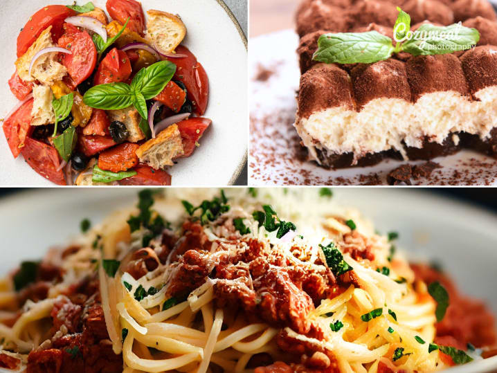 Private Chef   Handcrafted Italian at Home dinner menu