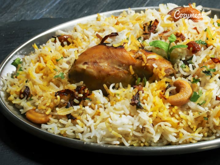 Tandoori Chicken Biryani