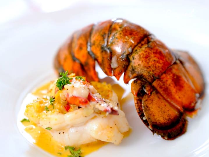 seared lobster tail