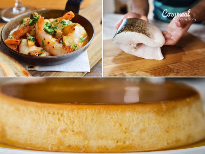 Spanish menu