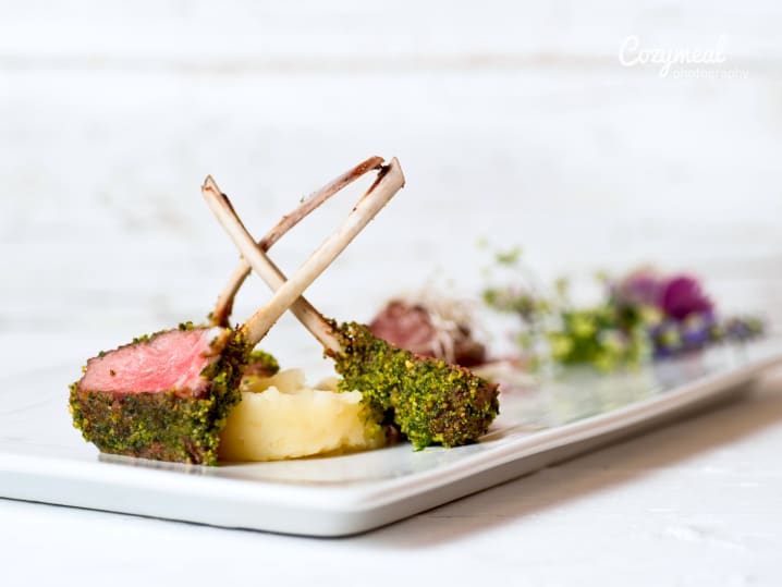 lamb chops with mint churrichurri