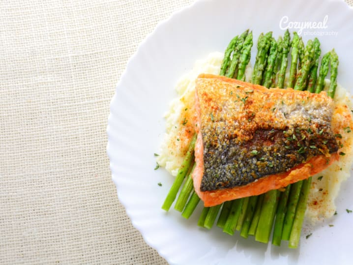 Seared Herbed Salmon