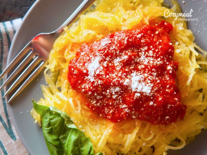 spaghetti squash pasta