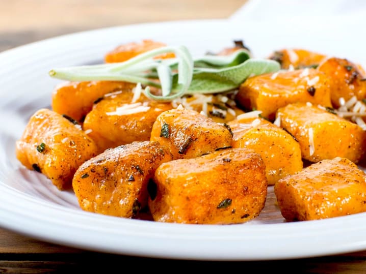 pumpkin gnocchi with sage