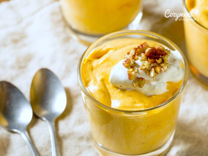 pumpkin mousse