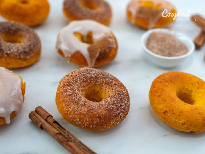 pumpkin donuts