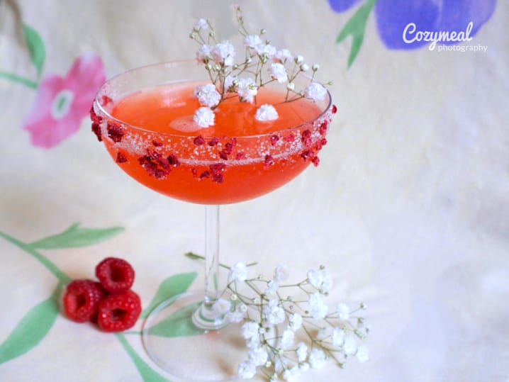 raspberry cocktail