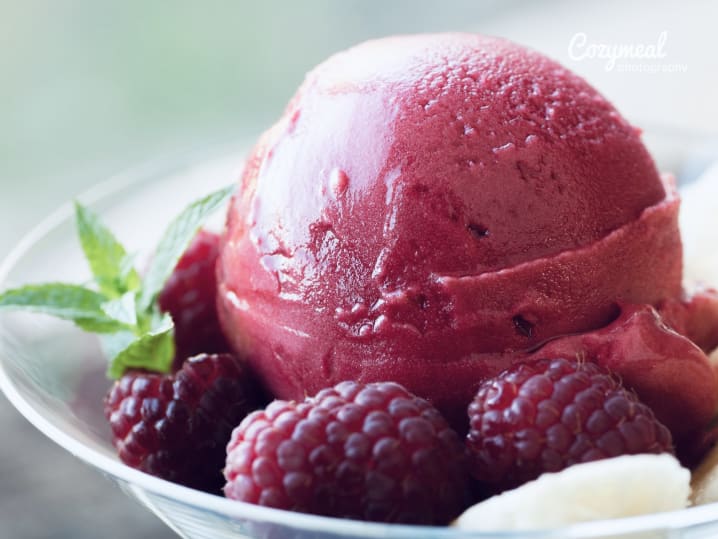 raspberry sorbet