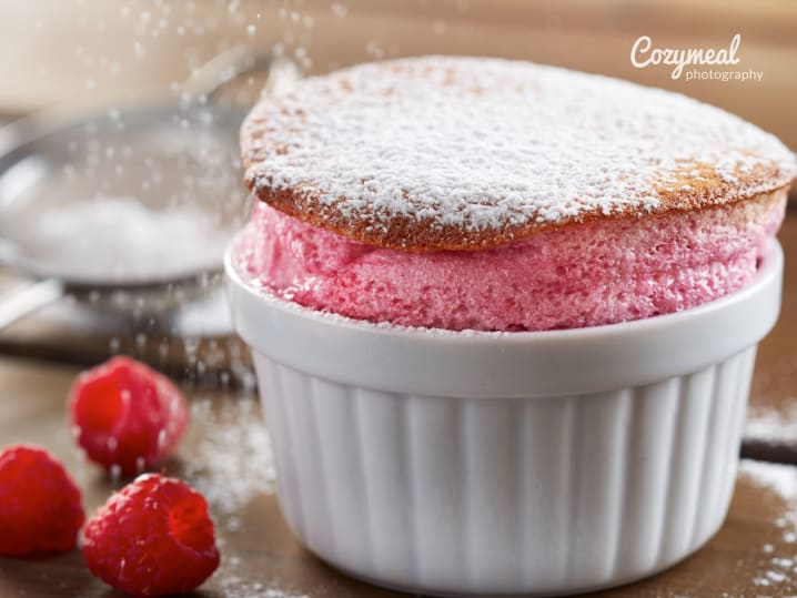 raspberry souffle