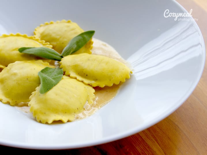 ravioli brown butter sauce