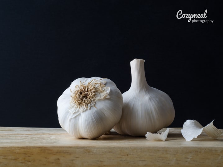 raw garlic