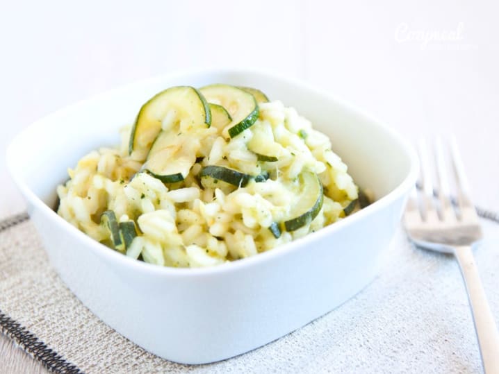 risotto with zucchini