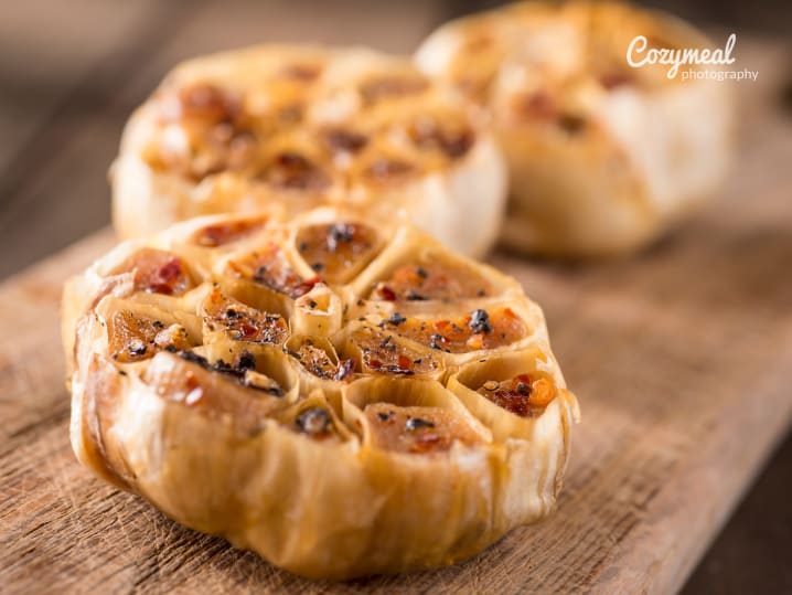 roasted garlic