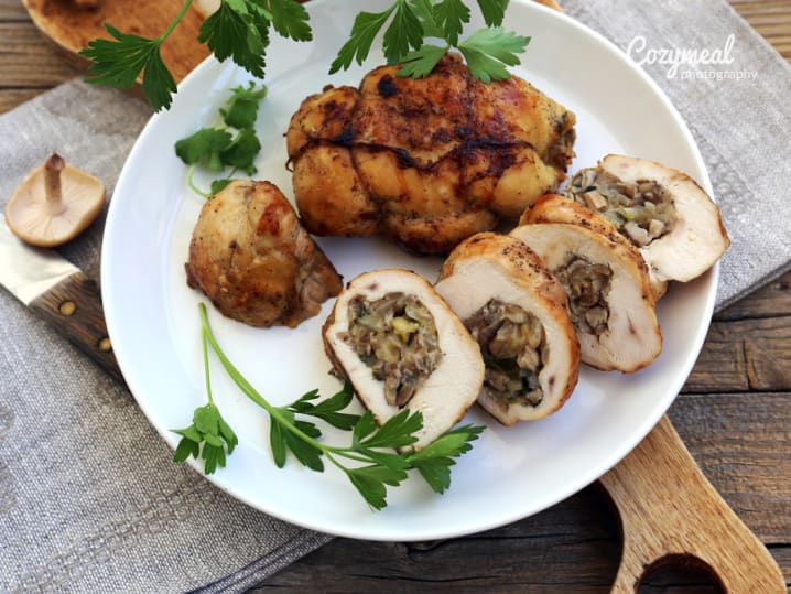 roasted stuffed turkey breast