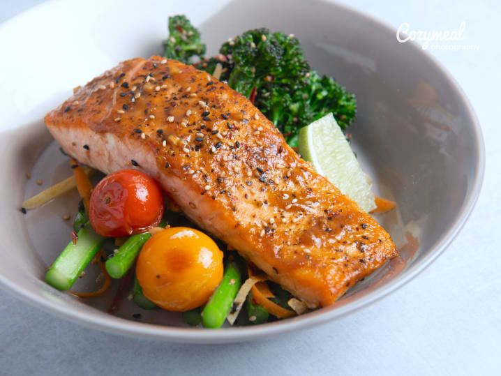 cooked salmon