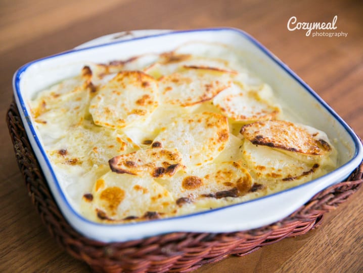 scalloped potatoes