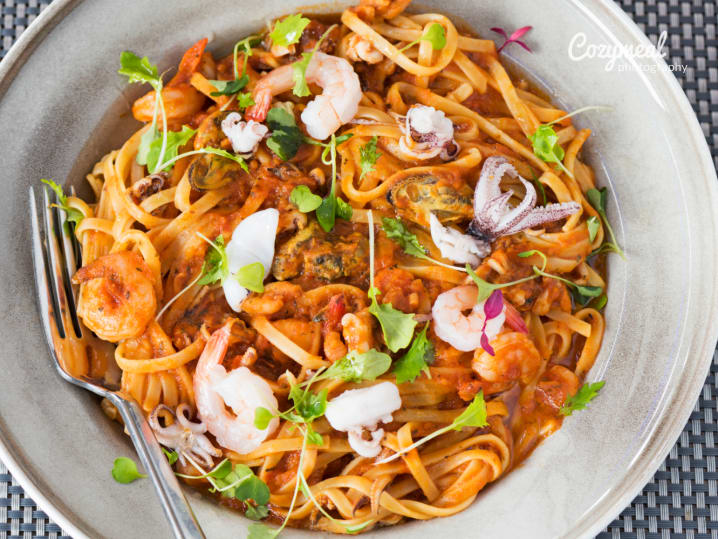 seafood linguine