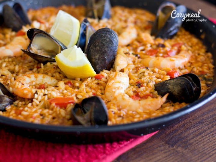 seafood paella