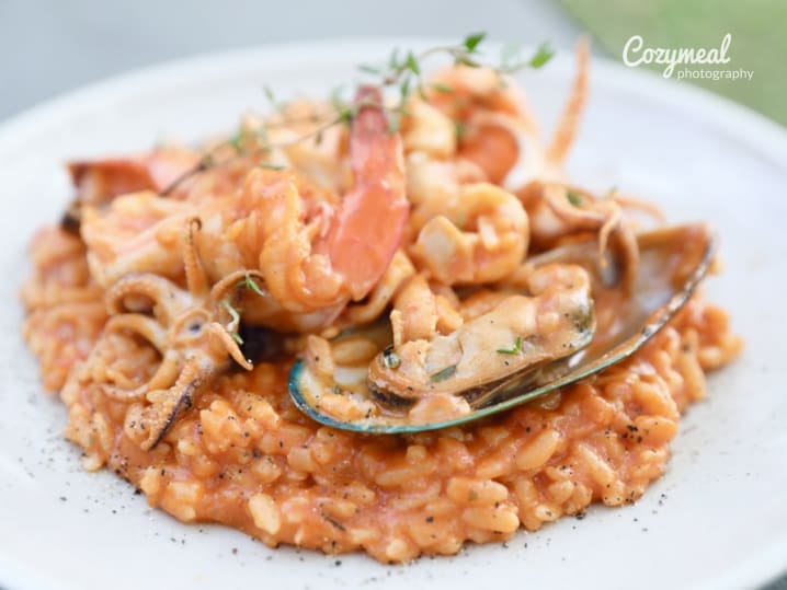 seafood risotto