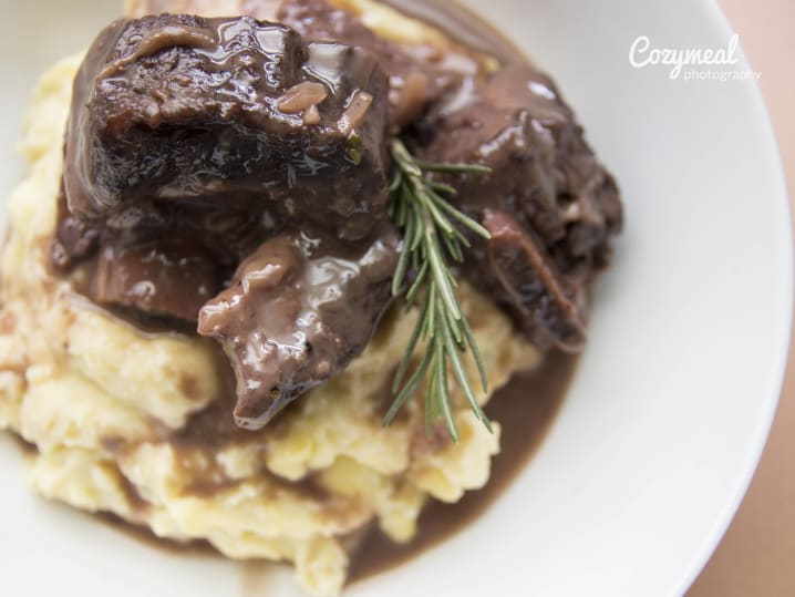 short ribs polenta