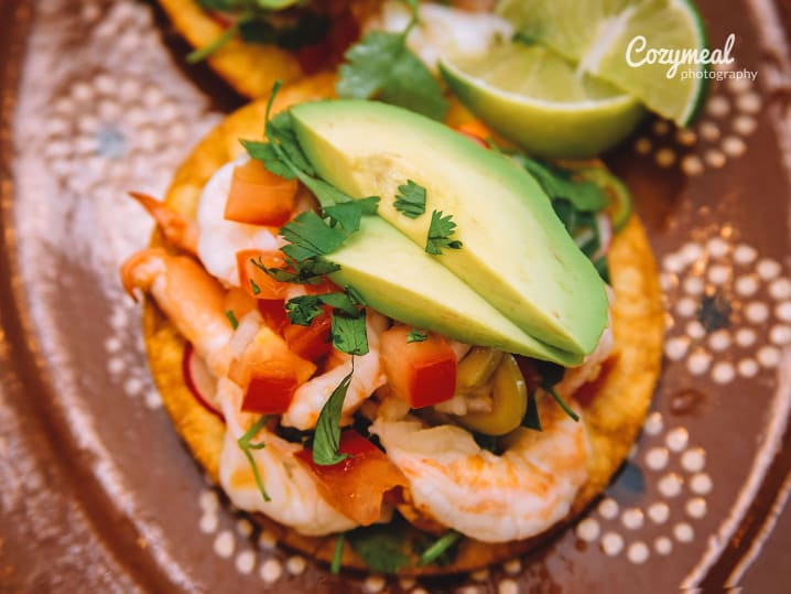 shrimp tostadas