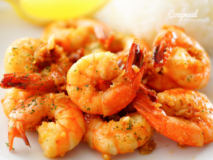 shrimp with chermoula