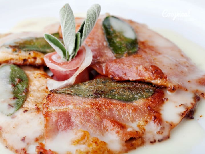 chicken saltimbocca