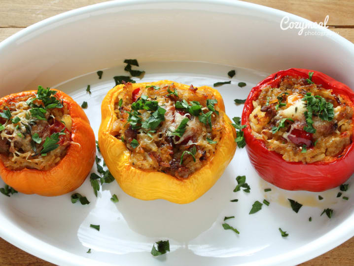 Italian Stuffed Bell Peppers